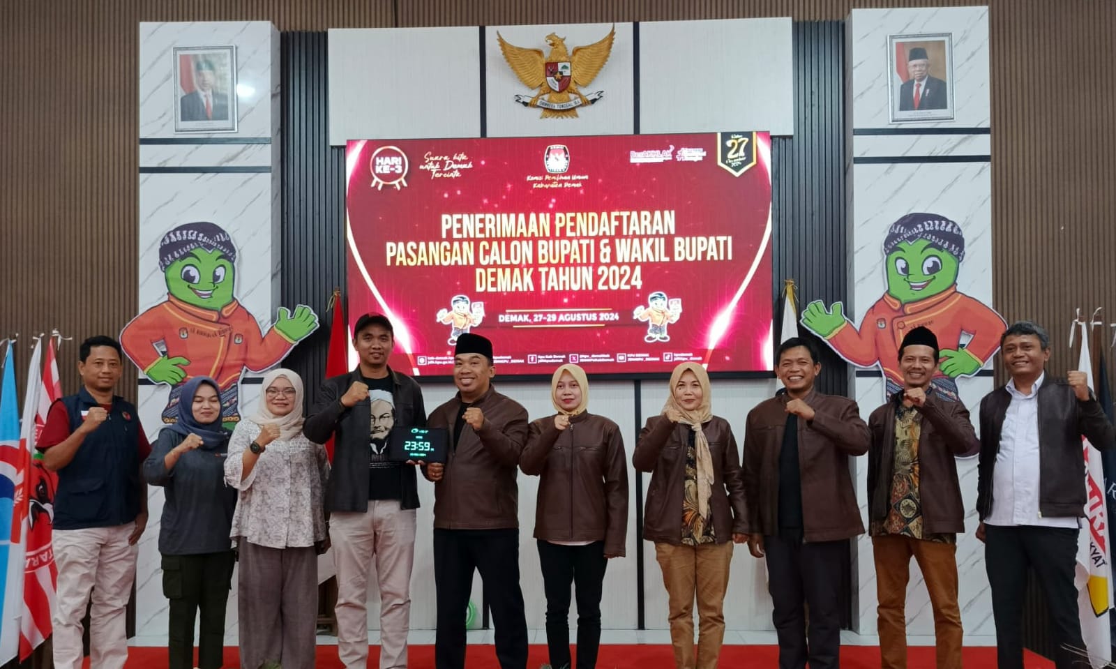 Pengawasan Pendaftaran Calon Bupati