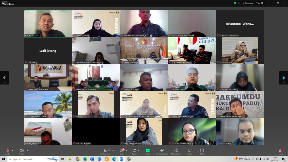 Zoom Evaluasi PDPB Smstr 1