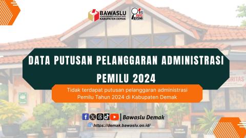 Putusan Sidang Penanganan Pelanggaran Pemilu