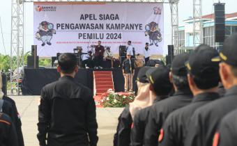 RATUSAN PENGAWAS ADHOC BAWASLU DEMAK SIAP TEGAKKAN KEADILAN PEMILU