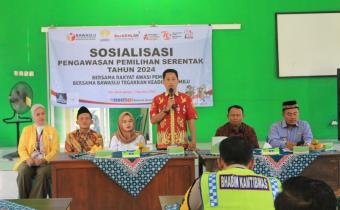 Bawaslu Demak Sosialisasikan Pengawasan Pilkada serentak 2024